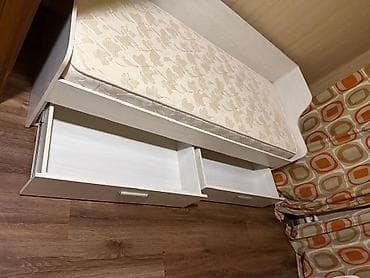bunk bed: Односпальная кровать, С матрасом, длина - 195 см — 4