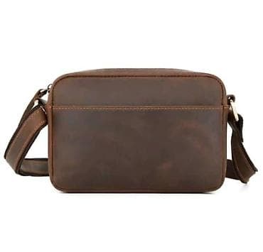 Классические сумки: Классическая сумка, Материал: Натуральная кожа, Регулируемый ремень, Мужские, Новый — 5