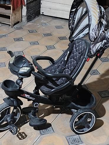 велосипед от 3х лет: Детский велосипед, 3-колесный, 3 - 4 года, Б/у — 1