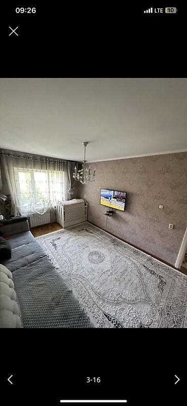 Недвижимость: 1 комната, 34 м², Аламедин-1 мкр 105 серия, 2 этаж, Косметический ремонт — 2