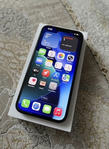 телефон 15 про макс: IPhone 13, Б/у, 128 ГБ, Midnight, Коробка, 85 % — 3