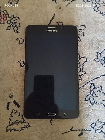 tab s6: Планшет, Samsung, 6" - 7", Б/у, Классический цвет - Черный — 1