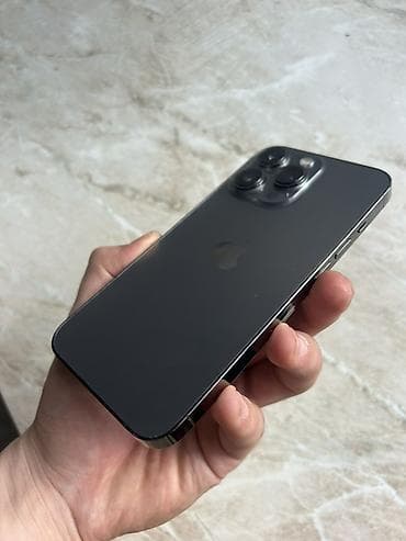 IPhone 13 Pro, Б/у, 128 ГБ, Графит, Защитное стекло, 75 % — 2