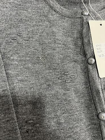 дедский одежда: Кардиган, Трикотаж, Осень-весна, Со стразами — 4