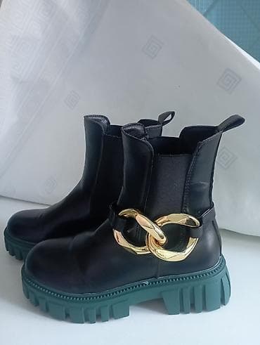 👍🏼Ботинки Деми,новые практически,в холод в них тоже тепло,одела 2