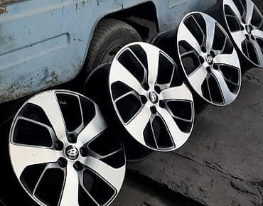 Литые Диски R 18 Hyundai, Комплект, отверстий - 5, Б/у