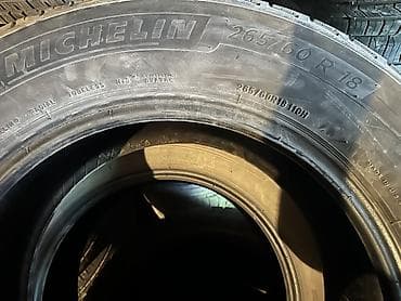 185 65 р15: Шины 265 / 60 / R 18, Лето, Б/у, Комплект, Michelin — 2