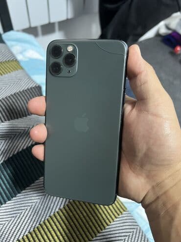 16 про макс бишкек: IPhone 11 Pro Max, Б/у, 64 ГБ, Black Titanium, 72 % — 3