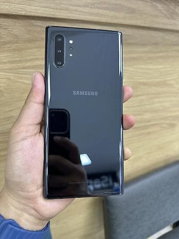 Samsung Note 10 Plus, 256 ГБ, цвет - Черный, 1 SIM