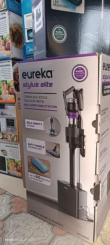 плисос: Пылесос, Вертикальный, Сухая, Контейнер — 1