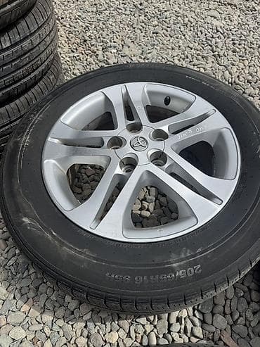 Шиналар жана дисктер: Дөңгөлөктөр монтажда 205 / 65 / R 16, All-season, Комплект, Куйма, тешиктери - 5 — 5