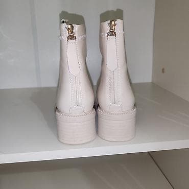 Ботинки и ботильоны: Женские ботинки/ботильоны, цвет айвори (молочно‑белый) - Материал — 3
