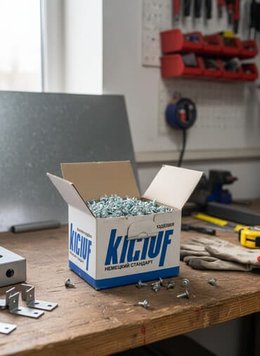 саморезы бишкек: Ящик винтов Kljuf с пресс-шайбой. Подходят для крепления листовых — 1