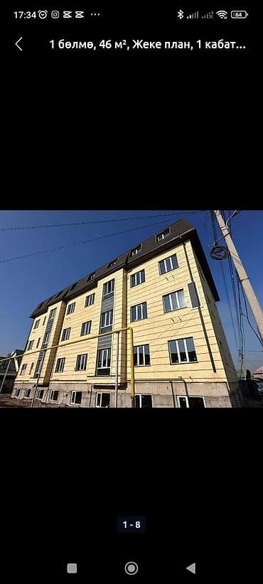 flat in osh: 1 комната, Собственник, Без подселения, Без мебели — 7