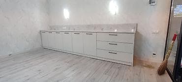 нож для фри: Кухонный гарнитур, цвет - Серый, МДФ — 2