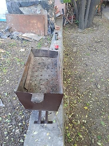 ешик темир: Продаю мангал, складной железо толщина 1мм размер ширина 29см на — 2