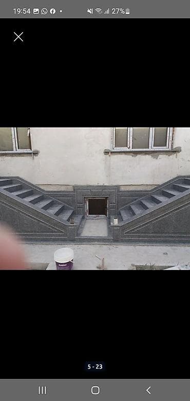электо: Лестница из гранита, мрамора Для дома, Стиль: Классический — 9