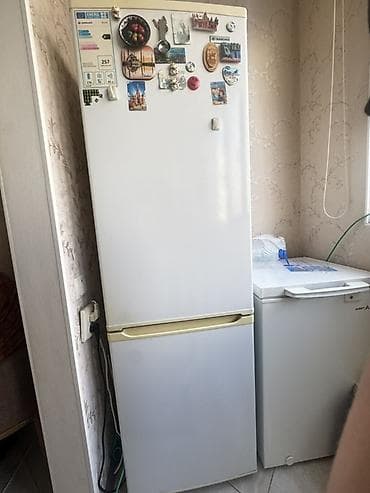 fridge: Холодильник с нижней морозильной камерой, белый. Основные — 1