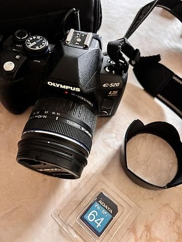 cenon 80d: Зеркальная фотокамера Olympus E‑520 (10 Мп) с объективом Zuiko Digital — 4