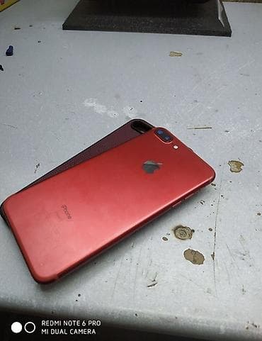 часы fenix 7x: IPhone 7 Plus, Б/у, 128 ГБ, Красный, Чехол, 100 % — 3