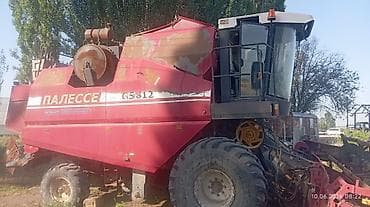 гузгу: Комбайны зерноуборочные 1) Палессе GS812 - Самоходный зерноуборочный — 4
