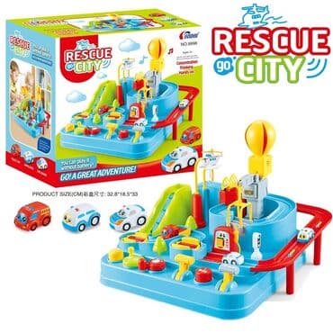 Автотрек машина Развивающая игра со звуками, в которой нужно вовремя