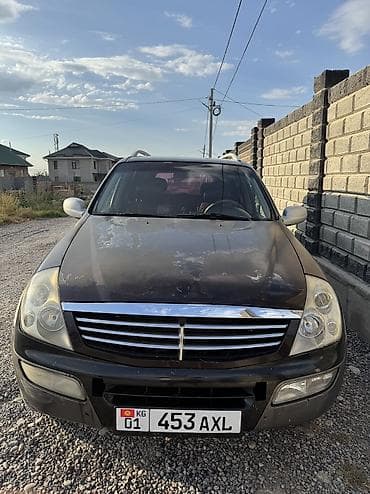 red cell: Ssangyong Rexton: 2004 г., 2.7 л, Автомат, Дизель, Внедорожник — 2