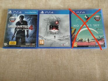 Обмен есть Игры для PS4/PS5 состояние хорошее почти новый Uncharted 4