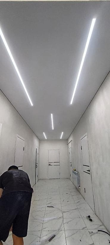 кресло туалет с биотуалетом: Натяжные потолки с подсветкой - Одно- и многоуровневые конструкции — 5