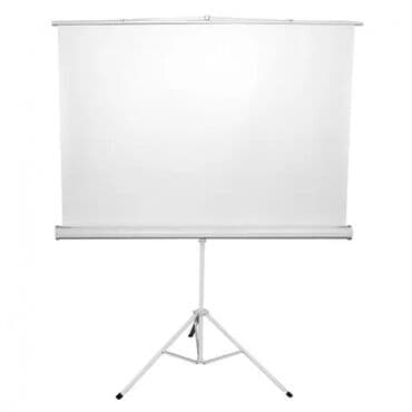 экраны для проекторов excelvan с полотном matte white: Экран для проектора Ultra Pixel 178x178 with tripod на треноге 6200 — 1