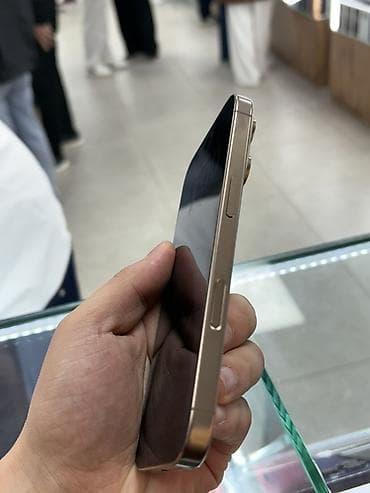 e96a hoco: IPhone 15 Pro Max, Б/у, 256 ГБ, Natural Titanium, Зарядное устройство, Защитное стекло, Кабель, В рассрочку, 89 % — 3