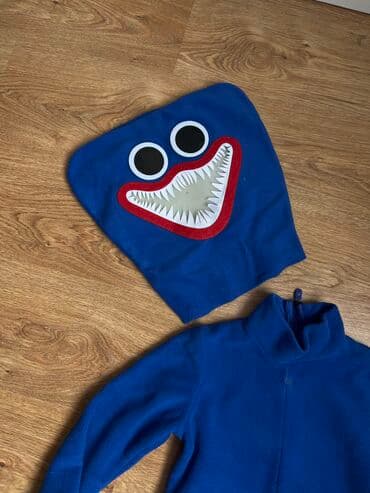 чебурашка из плюшевой пряжи: Костюм новогодний Хагги Вагги На возраст 6-7 лет Одевали один раз, в — 3