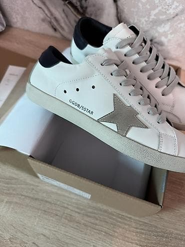 Ботинки: Мужские кроссовки, 41, 42, Golden Goose, Новый, цвет - Белый — 2