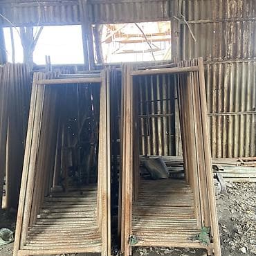 стойка строительный: Строительные леса рамные и комплектующие из стальной трубы. Состав и — 2