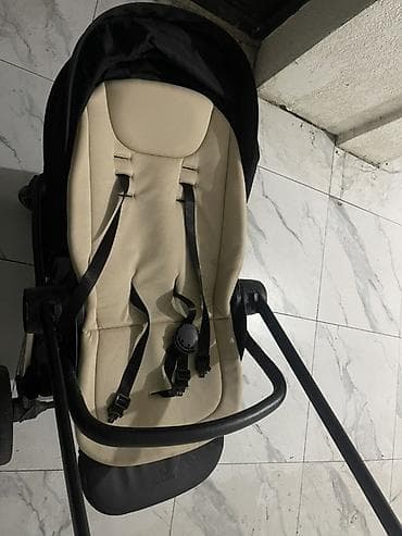 Коляскалар: Прогулочная коляска Ining Baby Козырек снимается .Состояние хорошая - — 5