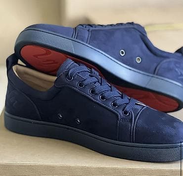 dc dc: Мужские кроссовки, 39, 39.5, 40, Christian Louboutin, Новый, цвет - Синий, Самовывоз — 2