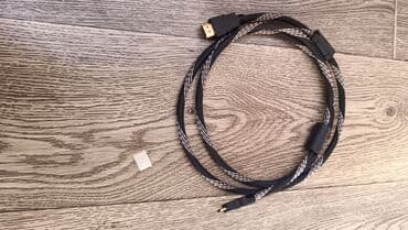 Мониторы: 1.HDMI на mini HDMI кабель 1.5м 150с 2.hdmi на hdmi 5м с ферритовыми — 1