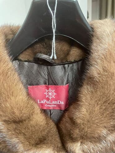 pull bear: Абсолютно новая норковая шуба (производство Греция) оригинал — 4