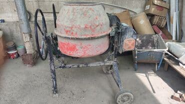 Бетономешалка Гравитационная, Средняя (150 - 300 л), Б/у at lalafo.kg Бетономешалка Гравитационная, Средняя (150 - 300 л), Б/у