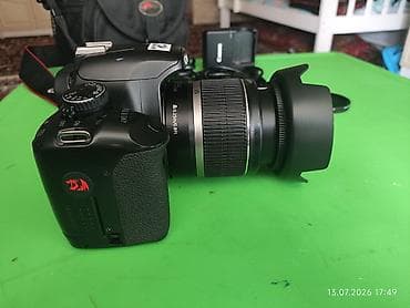 Фото жана видеокамералар: Зеркальная фотокамера Canon EOS 450D с комплектом аксессуаров. Состав — 4