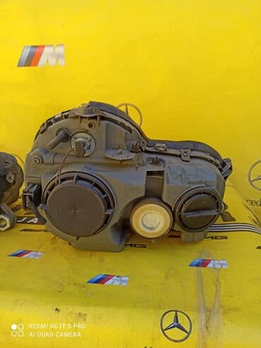 дополнительное освещение на авто: Мерседес W210 фары 
Не ксенон 
В хорошем состоянии
Привозные из Японии — 2