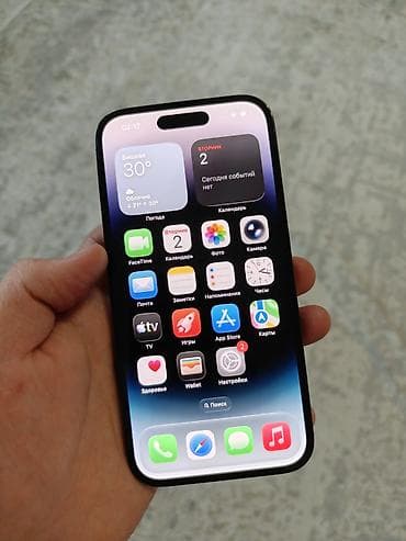 iphone 5s never lock: IPhone 14 Pro, Б/у, 256 ГБ, Черный, Зарядное устройство, 80 % — 5