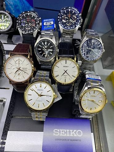 наручные часы seiko: Точность и надежность японского механизма будет долгое время радовать — 8