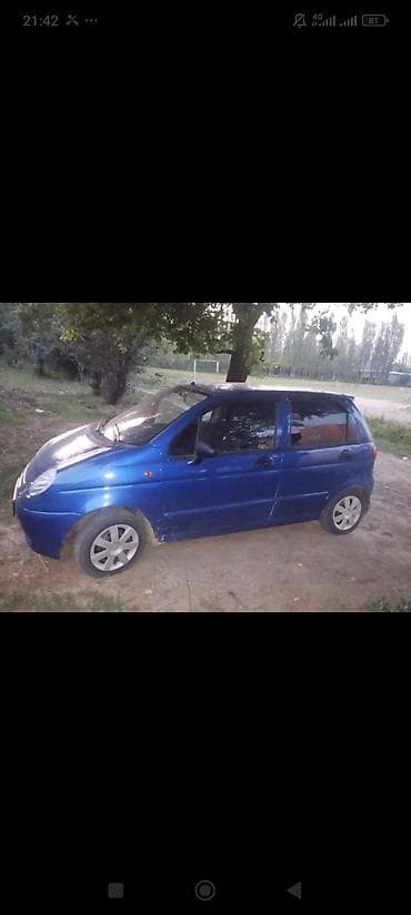 матиз аварийная: Daewoo Matiz: 2007 г. — 2