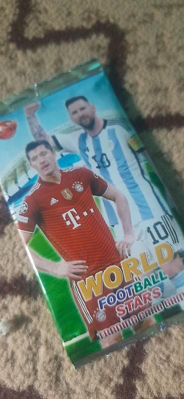 футболка роналдо: Пакетик коллекционных карточек World Football Stars — Trading Card — 2