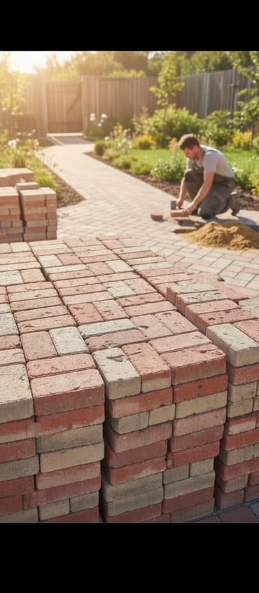 прек дом: Элитная брусчатка, Другая модель, Сары-Таш, Б/у — 1