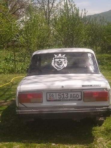 дэу матиз 1: ВАЗ (ЛАДА) 2107: 2000 г., 0.6 л, Кол менен иштөөчү, Бензин, Седан — 3