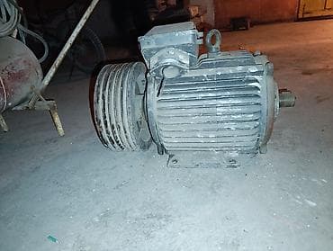 Электродвигатель, Трехфазные, Мощность: 5,5 кВт, Обороты: 1500 об/мин