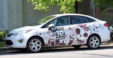 наклейка реклама: Шелкография, 3D печать, Широкоформатная печать, | Кепки, Визитки, Баннеры — 6