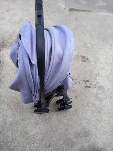 Коляска, цвет - Фиолетовый, Б/у